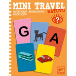 Djeco: Mini utazó játék - Betű-kép, Katuvu, kártyajáték gyerekeknek a Piknik Shop-ban