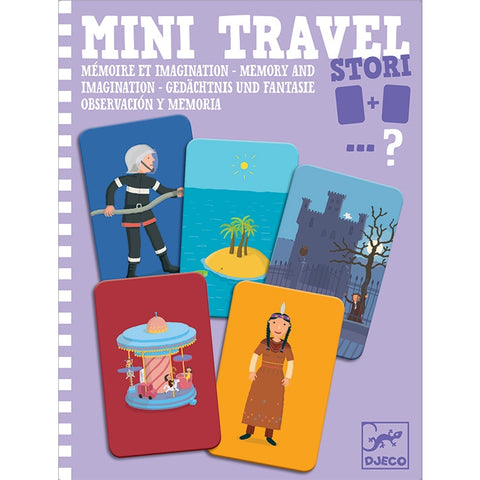 Djeco: Mini utazó játék - Történetszövés-memória - Stori, kártyajáték gyerekeknek a Piknik Shop-ban