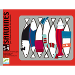Djeco: Hal halmozó kártyajáték - Sardines, kártyajáték gyerekeknek a Piknik Shop-ban